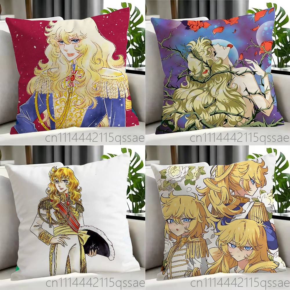 Versailles Home Textiles - Die R-Rose von Versailles Kissenbezüge aus