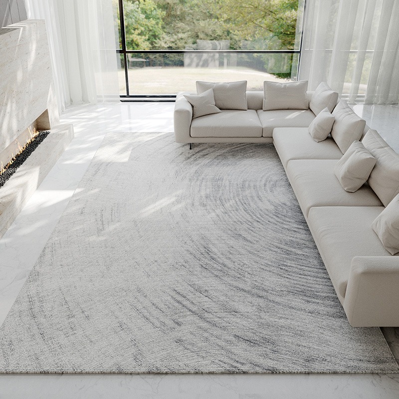 Home Textiles Luxury - Abstrakter hellgrauer Teppich, moderne Luxus-Heimdekoration, Teppiche
