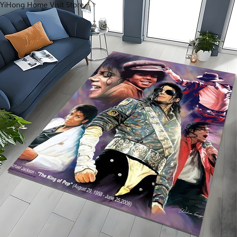 Home Textiles Plaid - Modischer MJ Michael Jackson King of