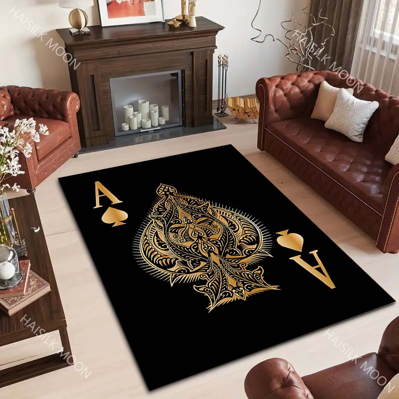 6 Stile Schwarzer Spielkarten- – Home Textiles Luxury Bewertung und Preis