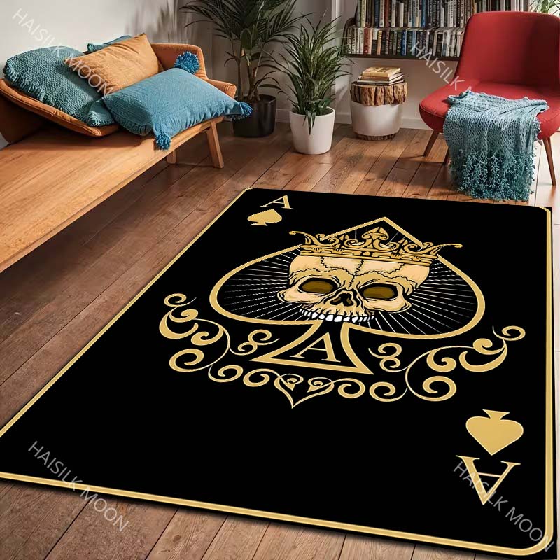 6 Stile Schwarzer Spielkarten- – Home Textiles Luxury Bewertung und Preis
