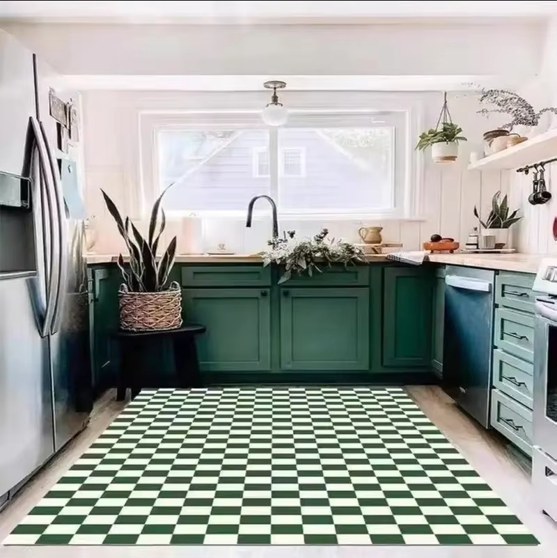VIKAMA Schachbrett Teppich Woh – Home Textiles Plaid Bewertung und Preis