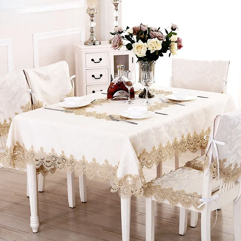 Tischdecke, runder Tisch, crem – Home Textiles List Bewertung und Preis