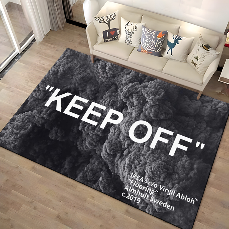 Keep Off Area Rugs 3D-gedruckt – Home Textiles Plaid Bewertung und Preis