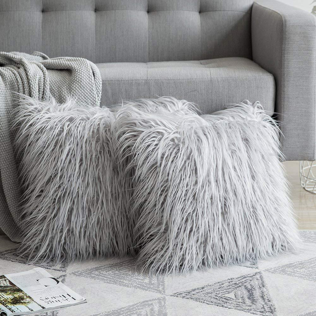 Weiche Lange Pelz Flauschigen  – Home Textiles Luxury Bewertung und Preis