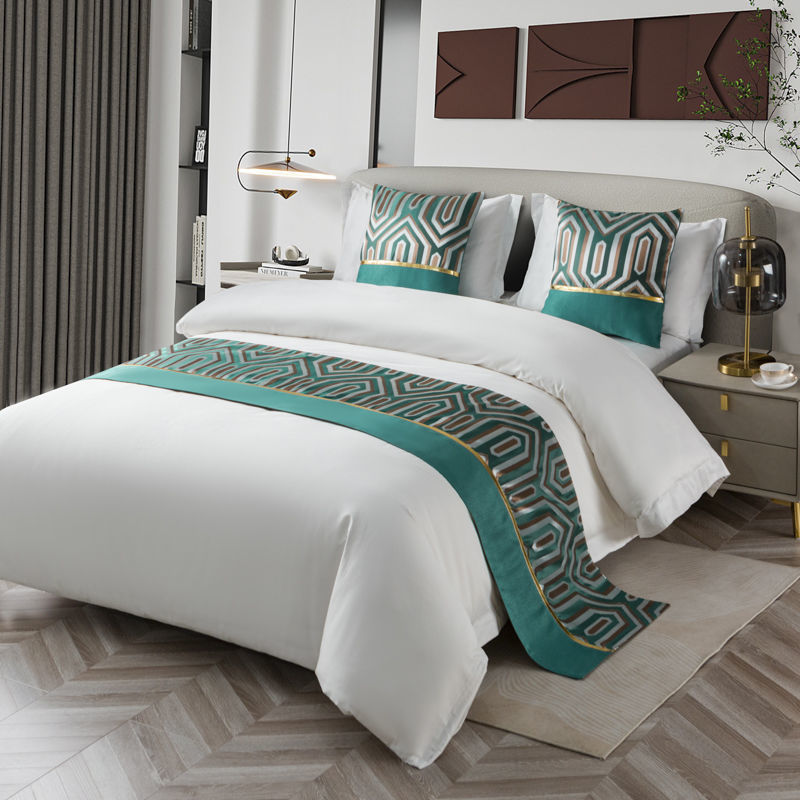 Geometrische Grün Diamant Bett – Home Textiles Plaid Bewertung und Preis