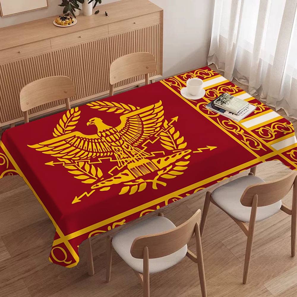 Roman S-SPQRs Logo Rechteckige – Home Textiles Today Logo Bewertung und Preis