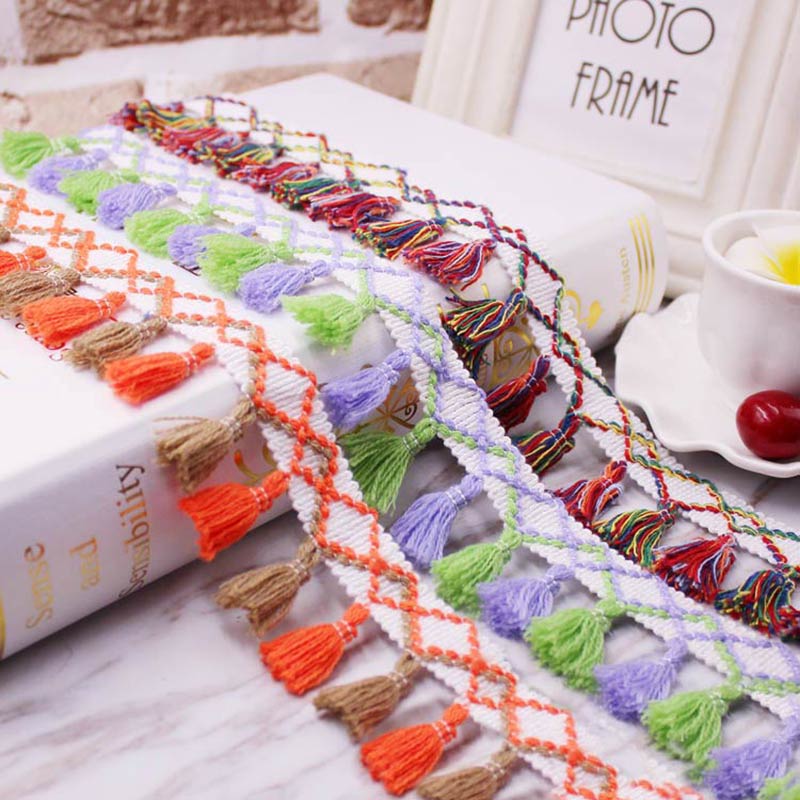 1 Yard/Lot Quaste Fransenbesat – Home Ec Textiles Bewertung und Preis