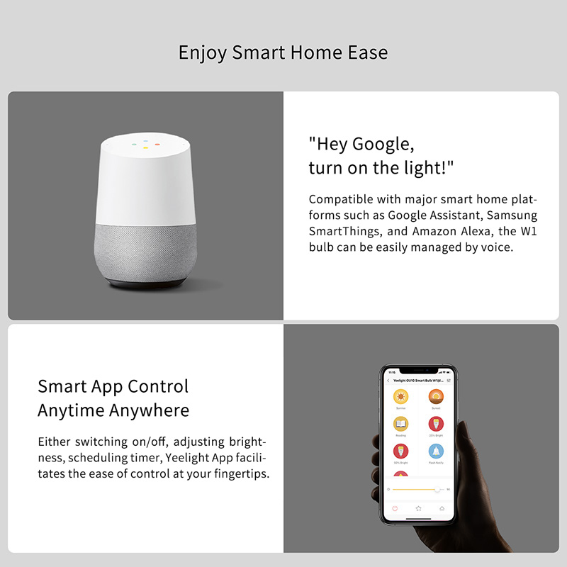 Yeelight GU10 W1 WiFi Smart LE – Yeelight Light Smart Bulb Bewertung und Preis
