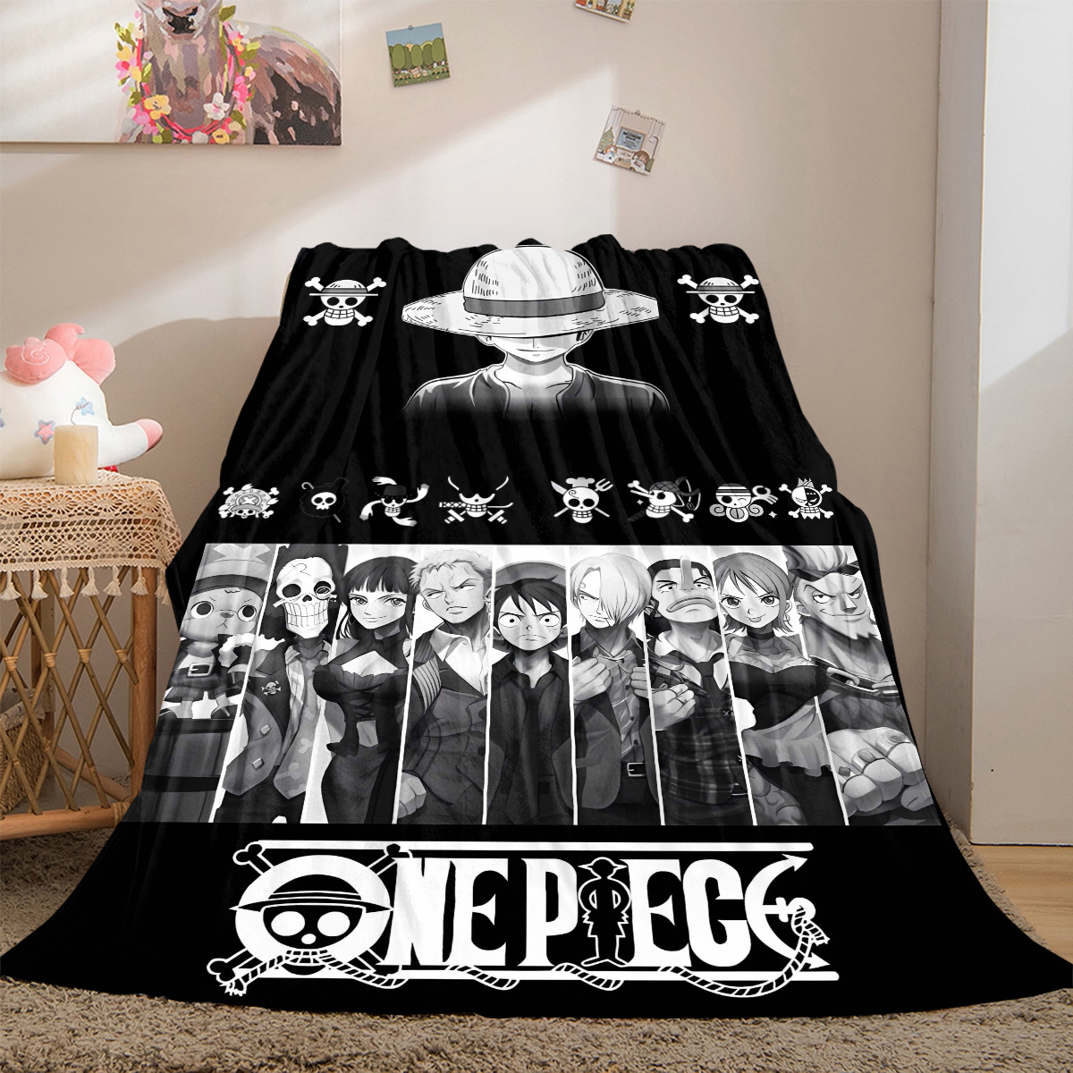Nami Luffy Zoro Sanji Luxus-Fl – Home Textiles Luxury Bewertung und Preis