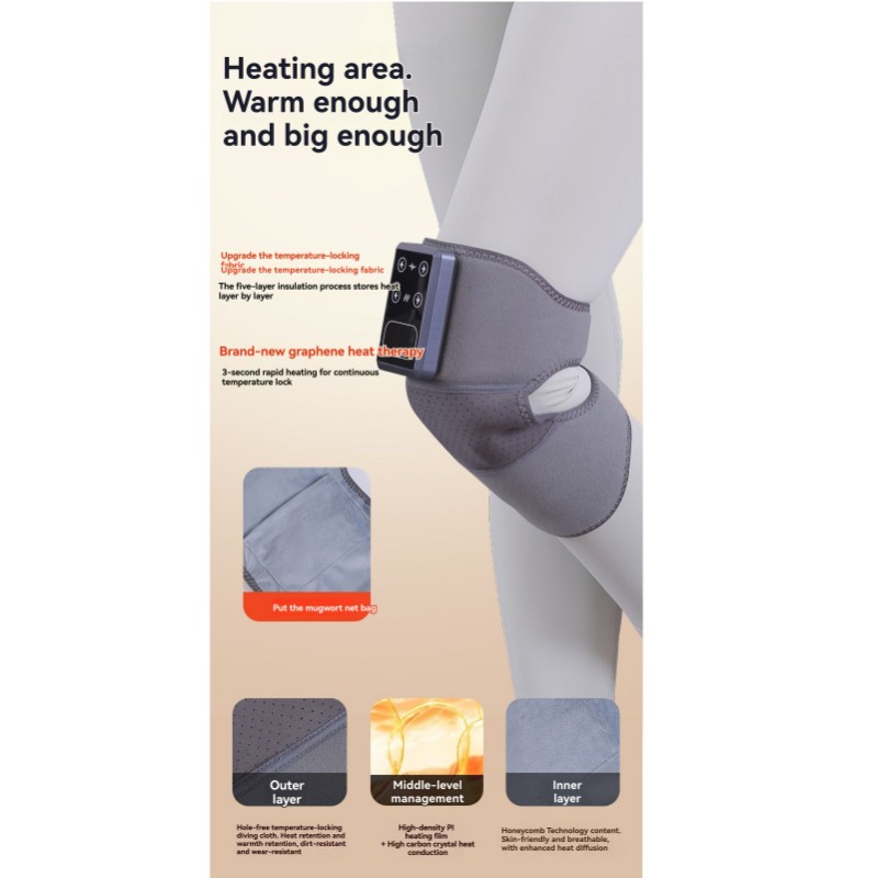 A83G-Selbsterwärmende Kniescho – Heated Pad Electric Bewertung und Preis