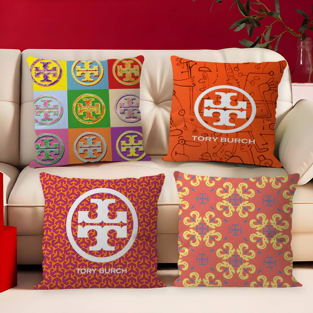 Luxusmarke T-Tory B-Burch Logo – Home Textiles Luxury Bewertung und Preis