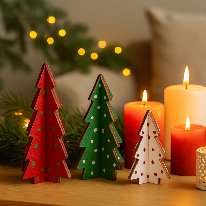 3-teiliges Weihnachtsdekor-Set – Home Textiles Plaid Bewertung und Preis