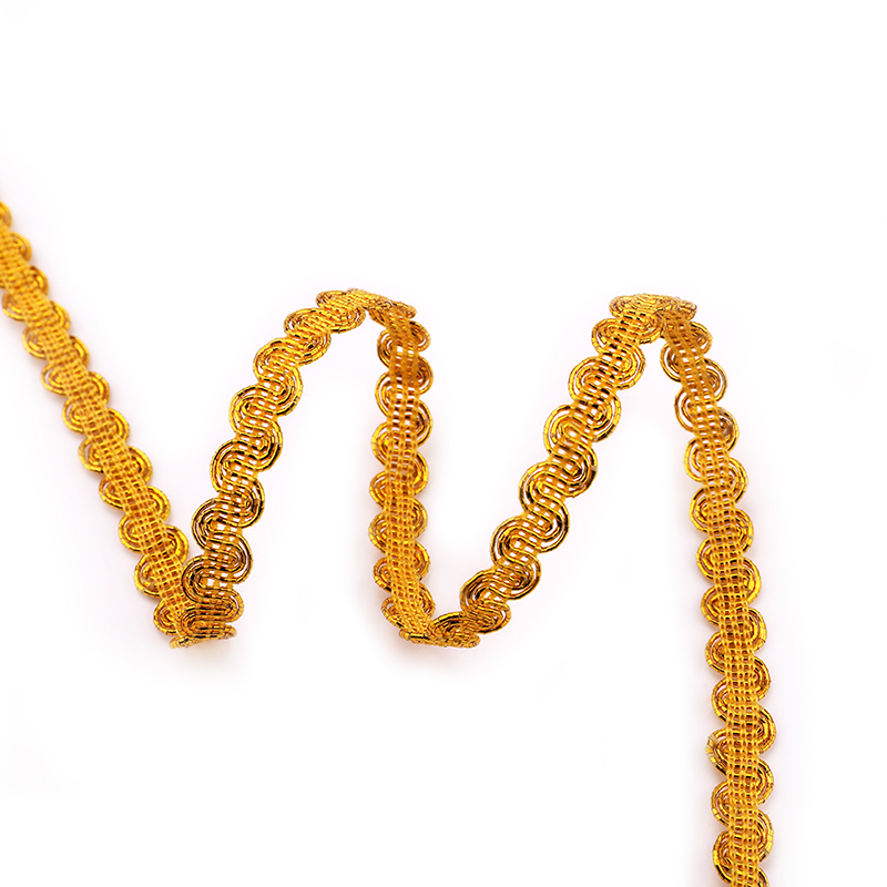 2 Yards 0,9 cm goldene silbern – Home Lines Textiles Bewertung und Preis