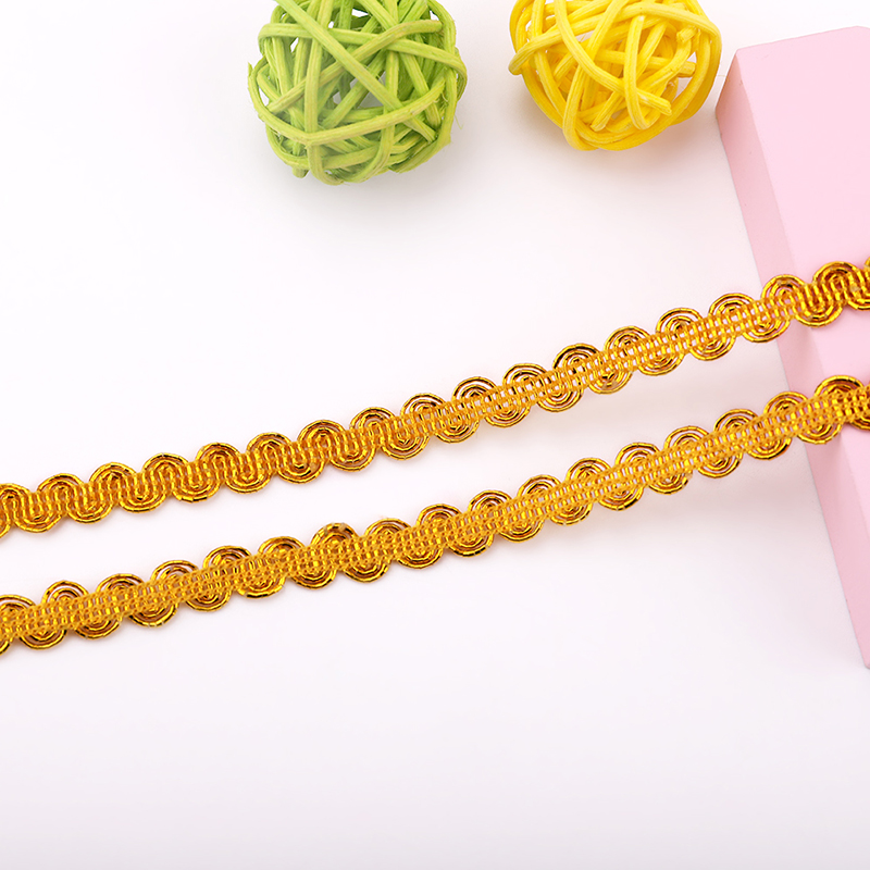 2 Yards 0,9 cm goldene silbern – Home Lines Textiles Bewertung und Preis