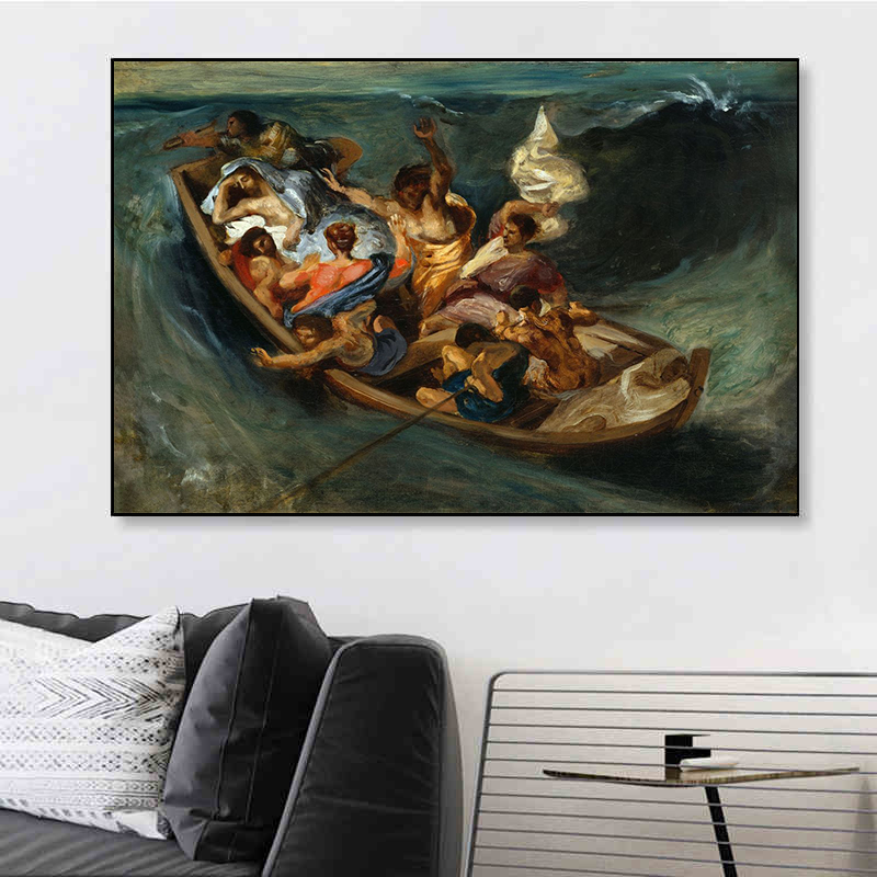 Künstler Eugene Delacroix Libe – Home Textiles France Bewertung und Preis